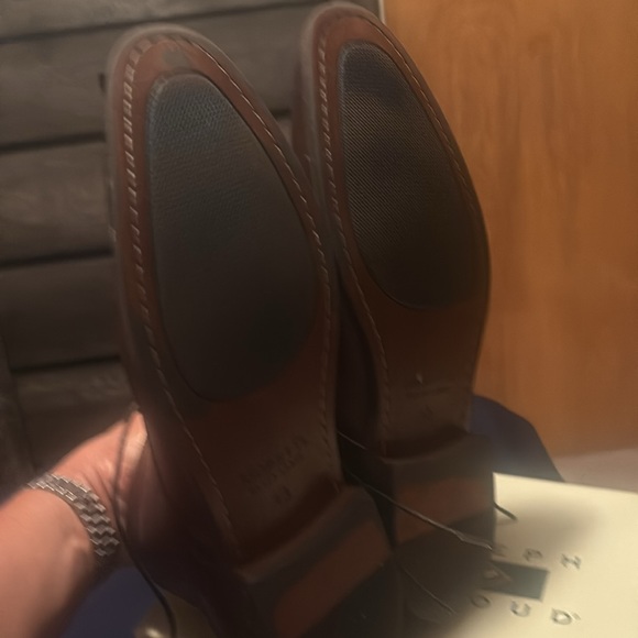 Brown & black dress shoes boot size 13 no longer wear - Picture 3 of 5